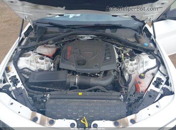 ZARFAMAN9M7647962 2021 ALFA ROMEO GIULIA White Հետևի տեսք