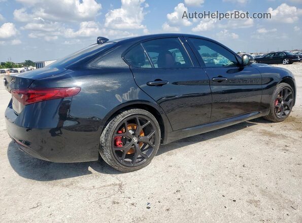 ZARFAMBN6M7644810 2021 ALFA ROMEO GIULIA Black Հետևի աջ