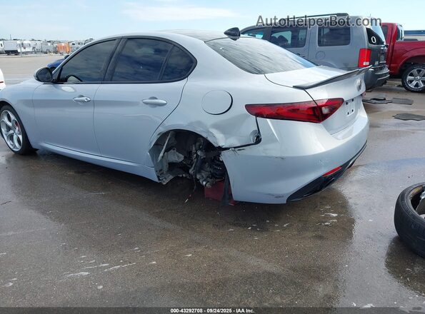 ZARFANBN0M7645487 2021 ALFA ROMEO GIULIA Silver Vista frontal