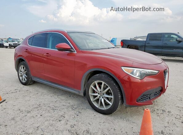 ZASFAKBN5J7B64131 2018 ALFA ROMEO STELVIO Красный 