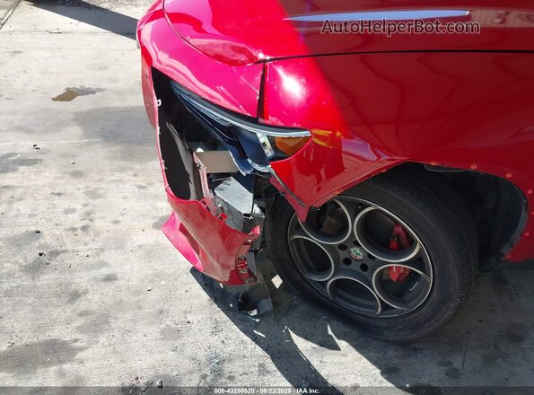 ZASFAKPN1J7B58593 2018 ALFA ROMEO STELVIO Red 