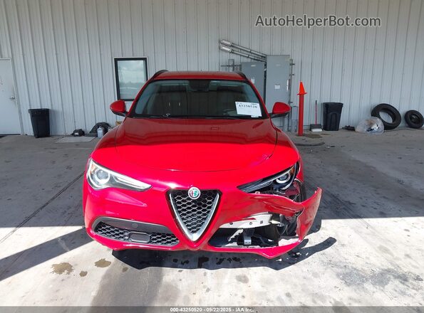 ZASFAKPN1J7B58593 2018 ALFA ROMEO STELVIO Red 