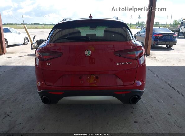 ZASFAKPN1J7B58593 2018 ALFA ROMEO STELVIO Red 