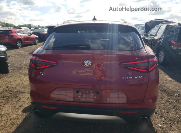 ZASFAKPN5J7B96831 2018 ALFA ROMEO STELVIO Red 