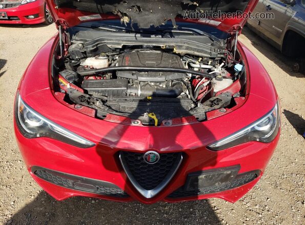 ZASFAKPN5J7B96831 2018 ALFA ROMEO STELVIO Red 