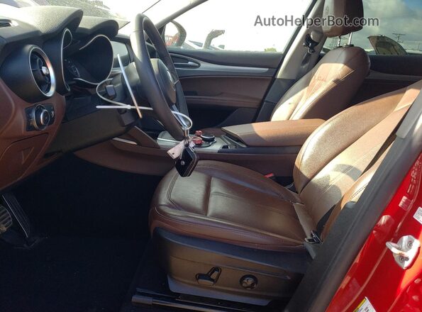 ZASFAKPN5J7B96831 2018 ALFA ROMEO STELVIO Red 