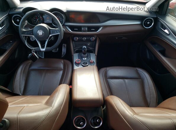 ZASFAKPN5J7B96831 2018 ALFA ROMEO STELVIO Red 