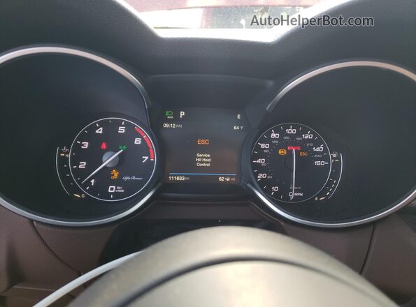 ZASFAKPN5J7B96831 2018 ALFA ROMEO STELVIO Red 