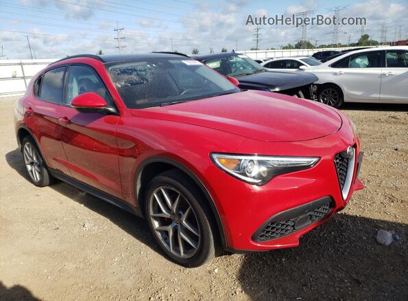ZASFAKPN5J7B96831 2018 ALFA ROMEO STELVIO Red 