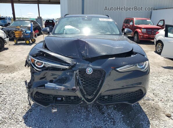 ZASPAJANXL7C89547 2020 ALFA ROMEO STELVIO Черный Вид спереди