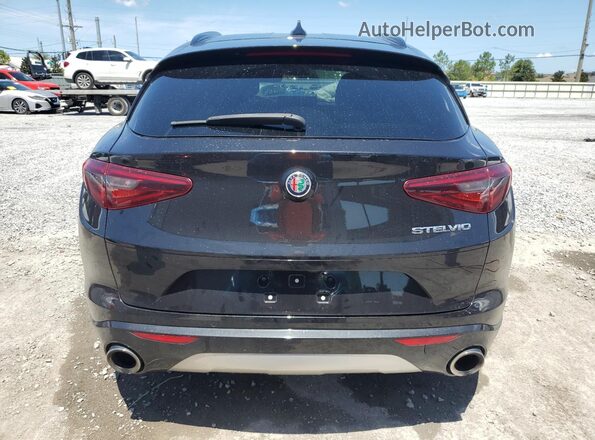ZASPAJANXL7C89547 2020 ALFA ROMEO STELVIO Черный Вид сзади