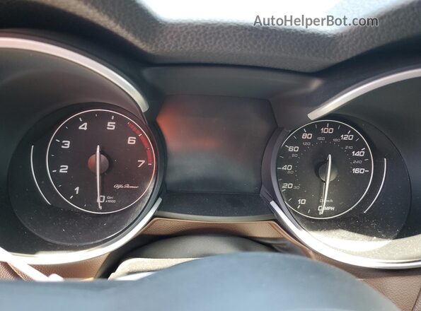ZASPAJANXL7C89547 2020 ALFA ROMEO STELVIO Черный Вид щитка приборов