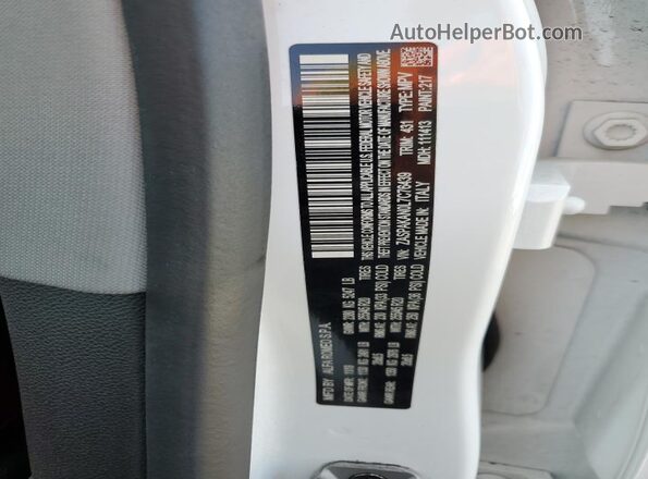 ZASPAKAN0L7C76439 2020 ALFA ROMEO STELVIO Белый 