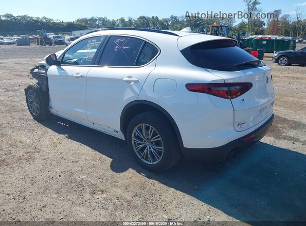 ZASPAKAN7N7D39281 2022 ALFA ROMEO STELVIO Белый Задняя левая четверть