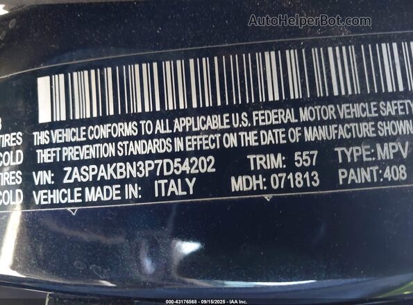 ZASPAKBN3P7D54202 2023 ALFA ROMEO STELVIO Gray Вид підкапотного простору
