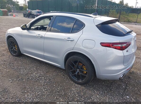 ZASPAKBNXM7D15294 2021 ALFA ROMEO STELVIO Gray Rear right