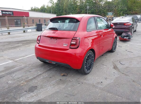 ZFAFFAA41RX203362 2024 FIAT 500E Red Հետևի աջ