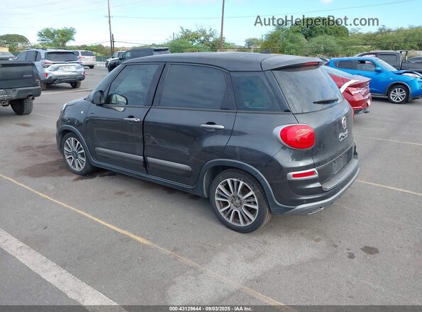 ZFBCFADH4JZ041118 2018 FIAT 500L Gray Trasero izquierdo