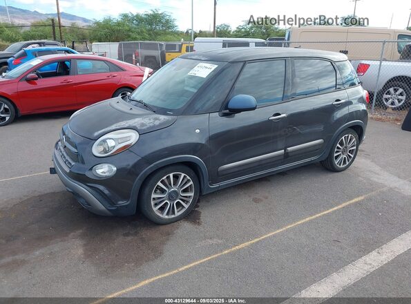ZFBCFADH4JZ041118 2018 FIAT 500L Gray Vista tres cuartos delantera izquierda