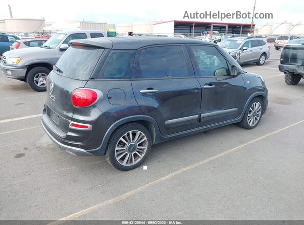 ZFBCFADH4JZ041118 2018 FIAT 500L Gray Trasero derecho