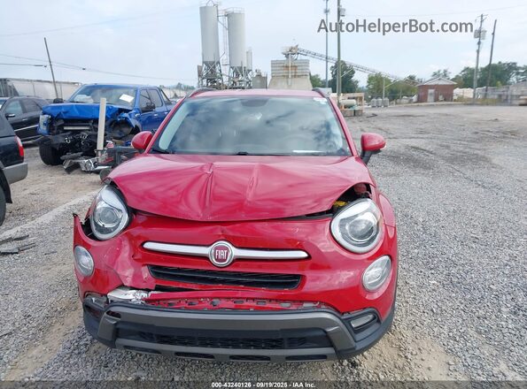 ZFBCFXCB7JP682257 2018 FIAT 500X Red Սարքավորումների վահանակի տեսք