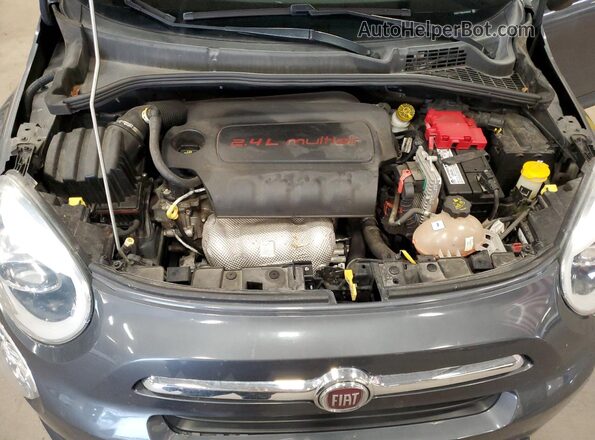 ZFBCFYAB8JP665203 2018 FIAT 500X Gray 
