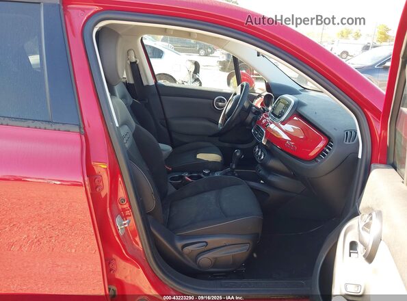 ZFBCFYBT1GP401692 2016 FIAT 500X Red Vista interior delantera