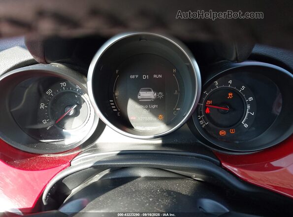 ZFBCFYBT1GP401692 2016 FIAT 500X Red Vista de los asientos traseros