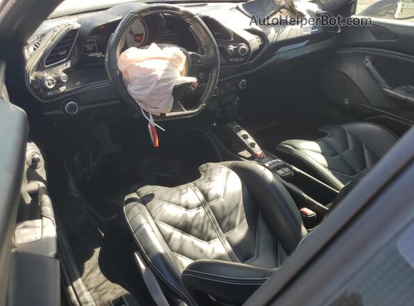 ZFF80AMA1G0219072 2016 FERRARI 488 White Widok deski rozdzielczej