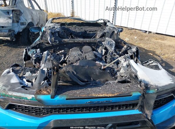 ZHWUC2ZF7HLA06751 2017 LAMBORGHINI HURACAN Синий Вид спереди
