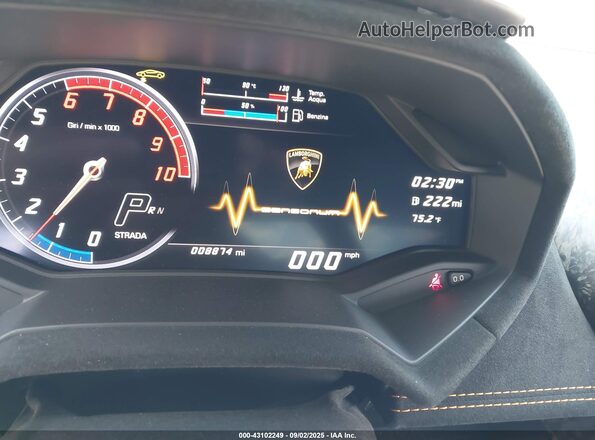 ZHWUS4ZF4KLA11640 2019 LAMBORGHINI HURACAN Синий Вид задних сидений