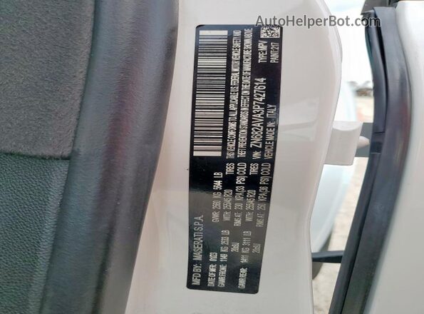 ZN682AVA3P7427614 2023 MASERATI GRECALE White 
