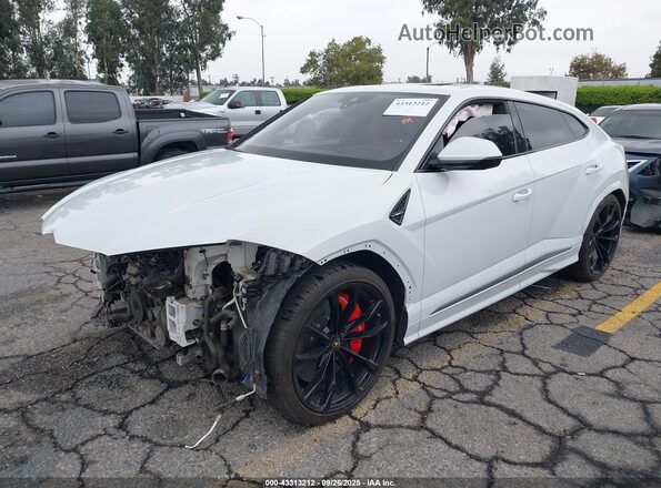 ZPBUA1ZL2LLA07271 2020 LAMBORGHINI URUS Белый Передняя левая четверть
