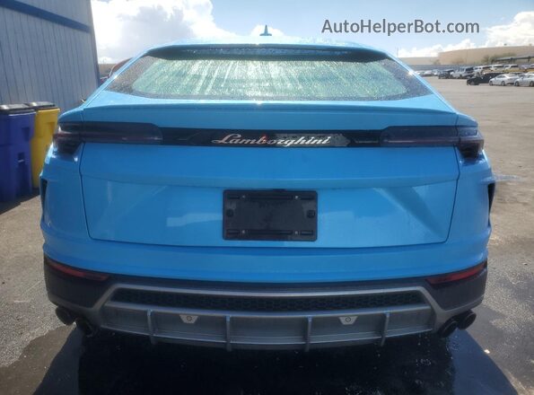 ZPBUA1ZL7NLA19211 2022 LAMBORGHINI URUS Blue Widok z tyłu