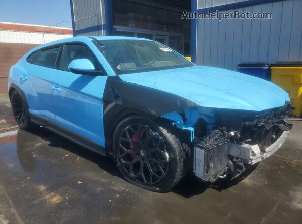 ZPBUA1ZL7NLA19211 2022 LAMBORGHINI URUS Blue Przód prawy