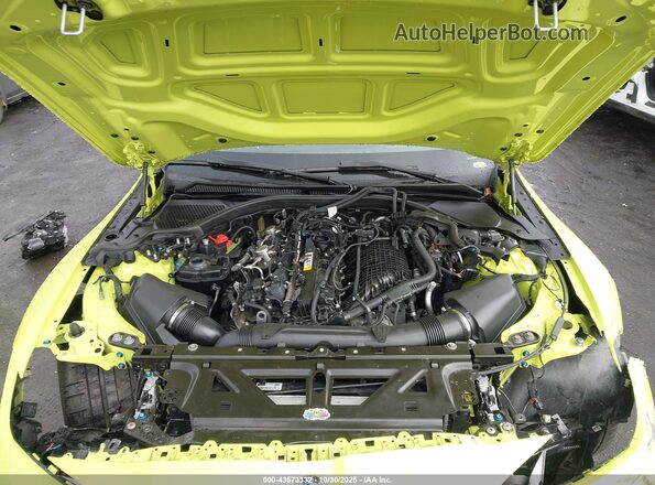 WBS43AY02NFL90468 2022 BMW M3 Green Հետևի տեսք