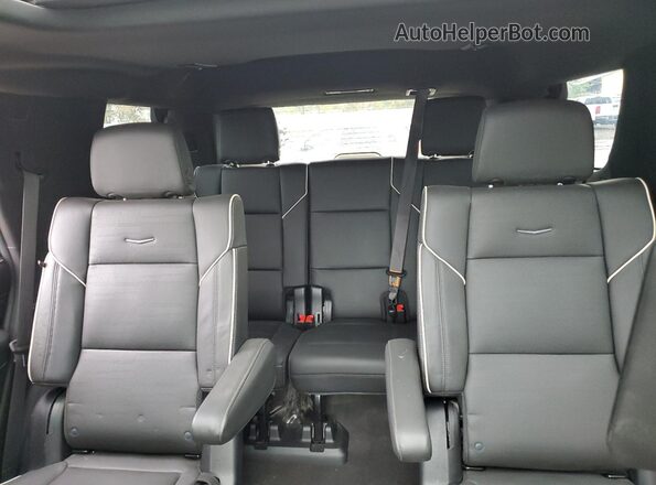 0000MVIN388956IND 2023 CADILLAC ESCALADE Черный Вид задних сидений