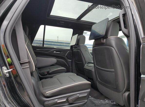 0000MVIN388956IND 2023 CADILLAC ESCALADE Черный Вид задней части салона