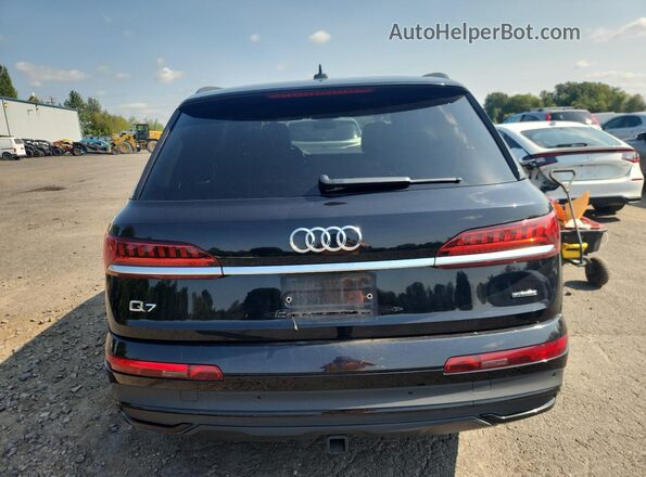 WA1LXAF73MD000439 2021 AUDI Q7 Black Սալոնի դիմացի տեսք