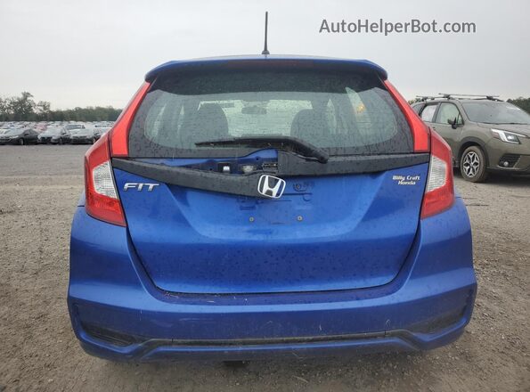 3HGGK5H4XJM709368 2018 HONDA FIT Синий 