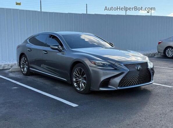 JTHD51GF2L5007508 2020 LEXUS LS Gray Հետևի ձախ