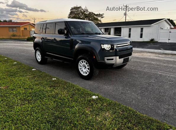 SALEK7EX3P2143434 2023 LAND ROVER DEFENDER Blue Tył lewy