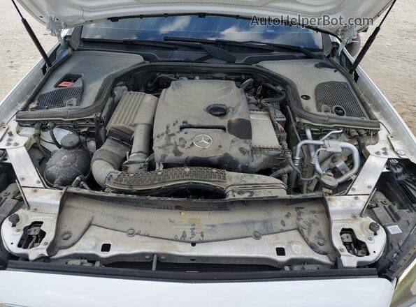 WDDZF4JB9KA555898 2019 MERCEDES-BENZ E White Vista del compartimento del motor