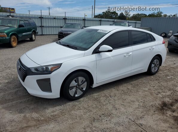 KMHC65LC8JU064968 2018 HYUNDAI IONIQ White Задня ліва чверть