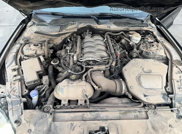 1FA6P8CF1L5176993 2020 FORD MUSTANG Black Widok deski rozdzielczej