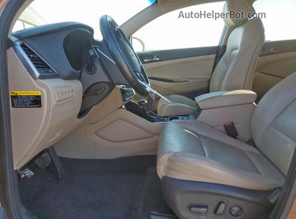 KM8J3CA27GU029538 2016 HYUNDAI TUCSON Brown 