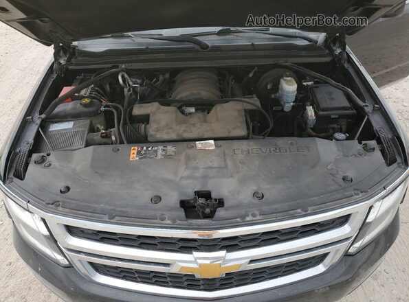 1GNSCAKC7JR393867 2018 CHEVROLET TAHOE Черный 
