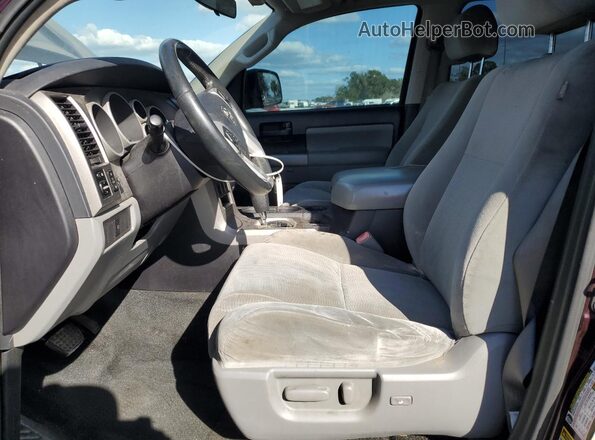 5TDZY5G10HS067671 2017 TOYOTA SEQUOIA Burgundy Widok deski rozdzielczej