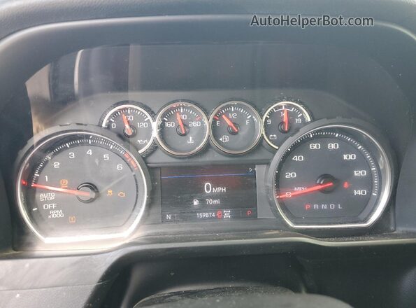 1GCRYDEDXLZ127468 2020 CHEVROLET SILVERADO Black Vista de los asientos traseros