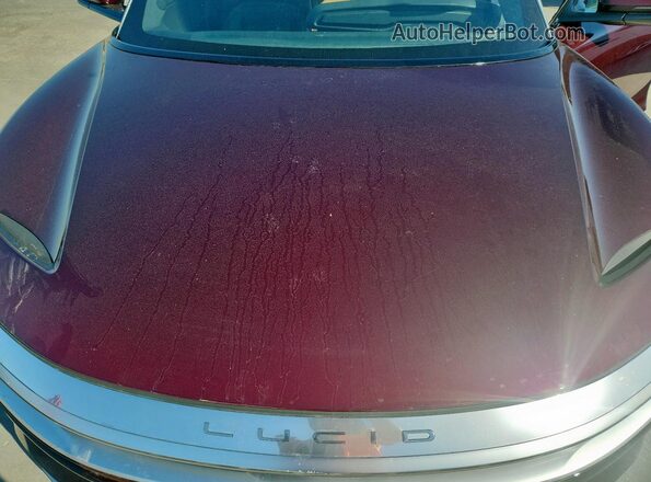 50EA1TEA6PA005045 2023 LUCID AIR Maroon Rear interior view